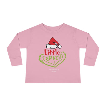 Grinch Toddler Long Sleeve Tee