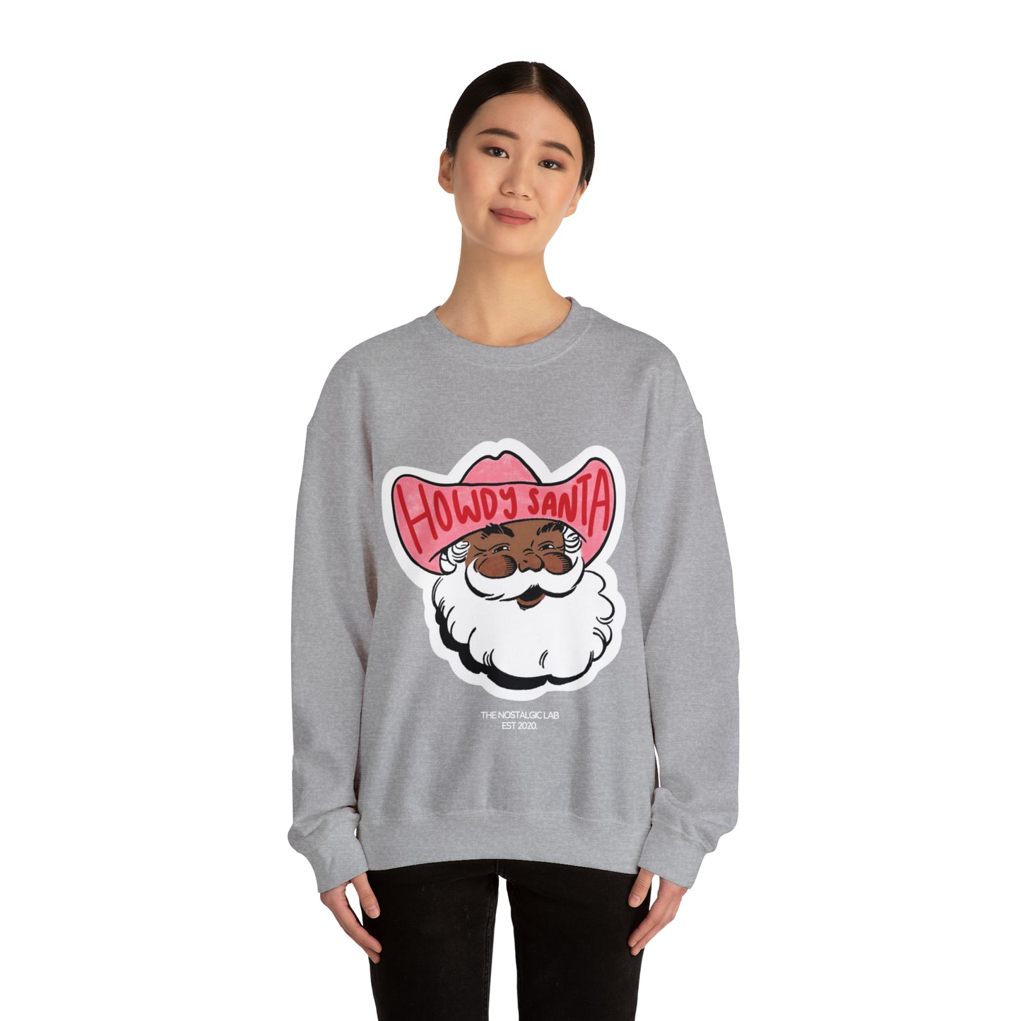 Howdy Santa Unisex Crewneck Sweatshirt