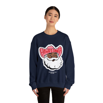 Howdy Santa Unisex Crewneck Sweatshirt