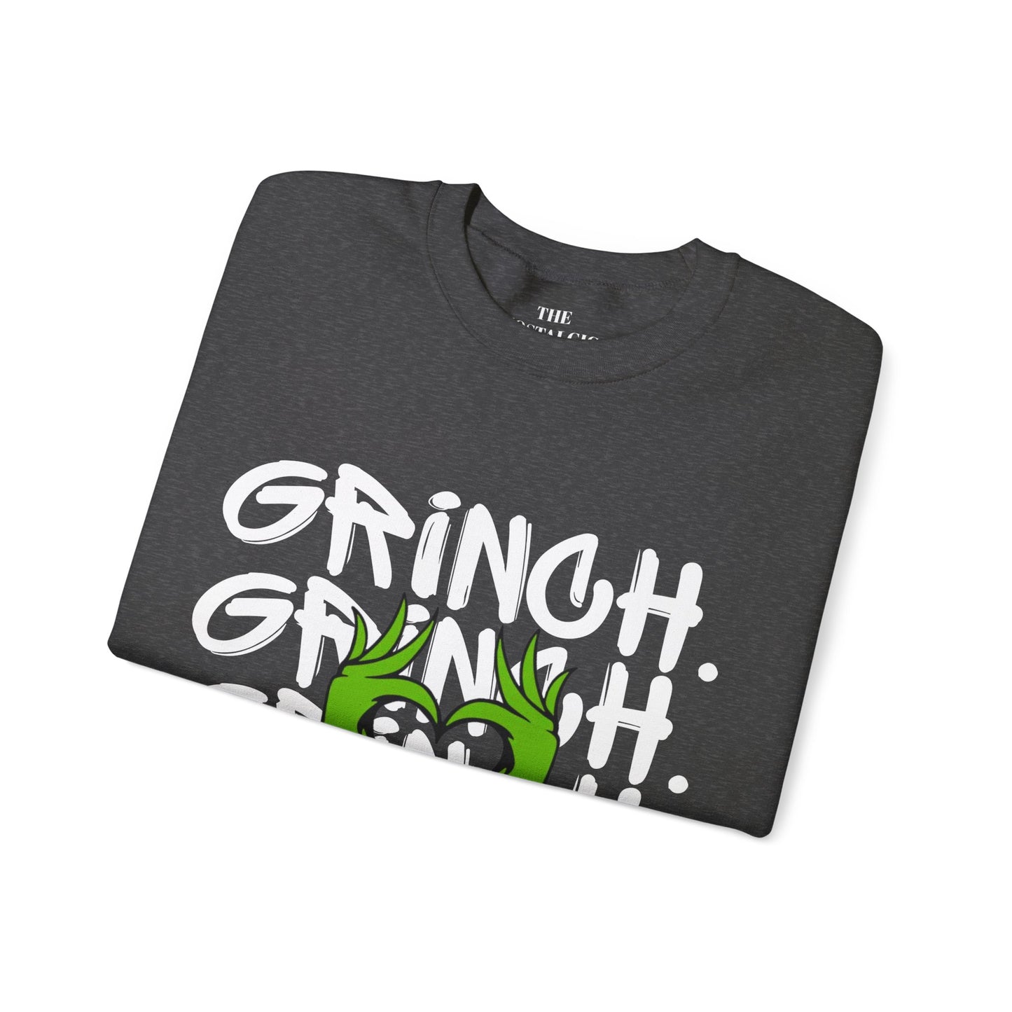 Grinch Heart Unisex Crewneck Sweatshirt