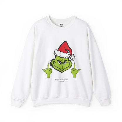 Grinch Finger Unisex Crewneck Sweatshirt