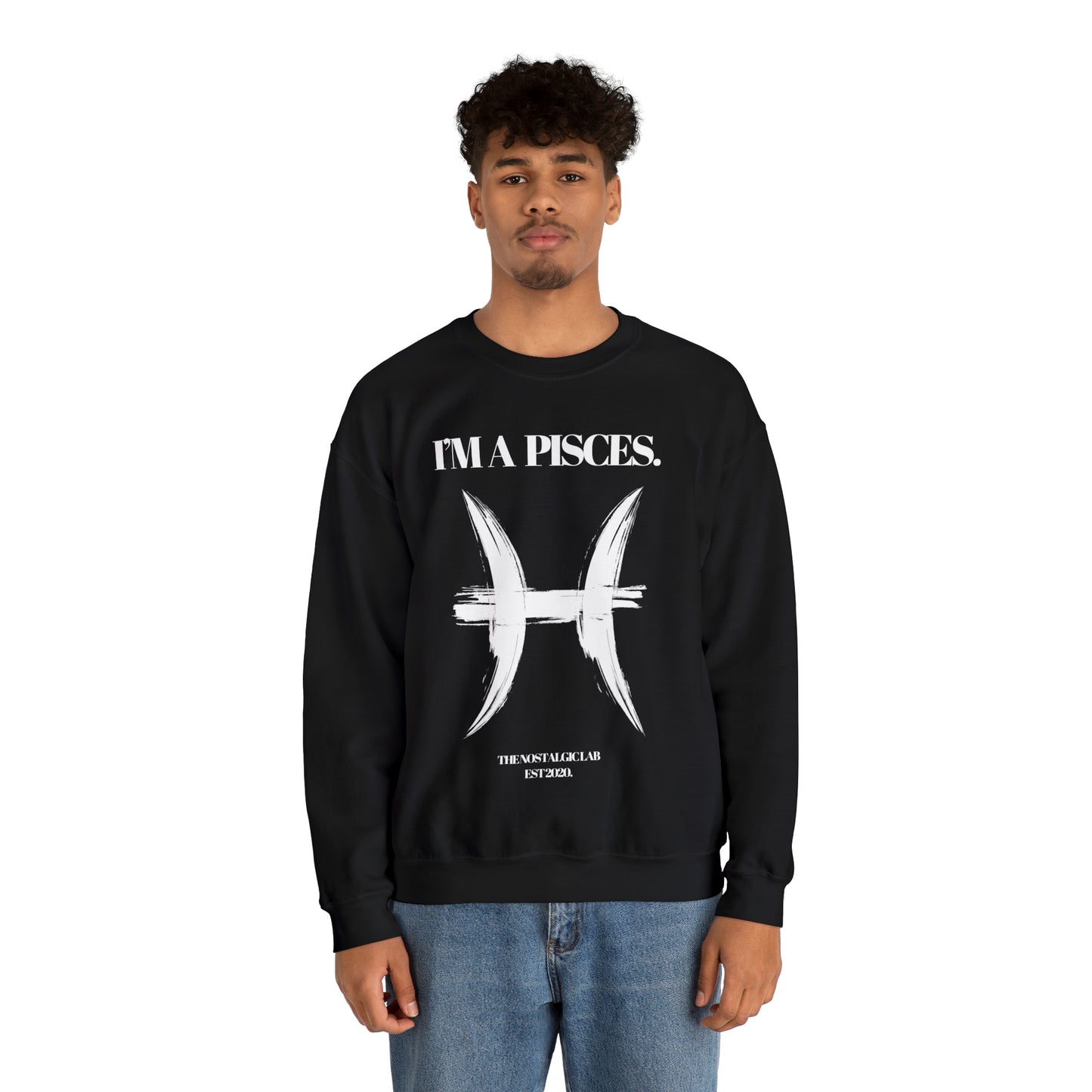 I'M A PISCES Unisex Crewneck Sweatshirt