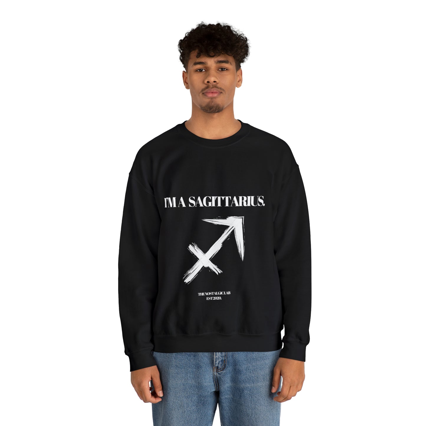 I'M A SAGITTARIUS Unisex Crewneck Sweatshirt