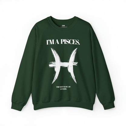I'M A PISCES Unisex Crewneck Sweatshirt