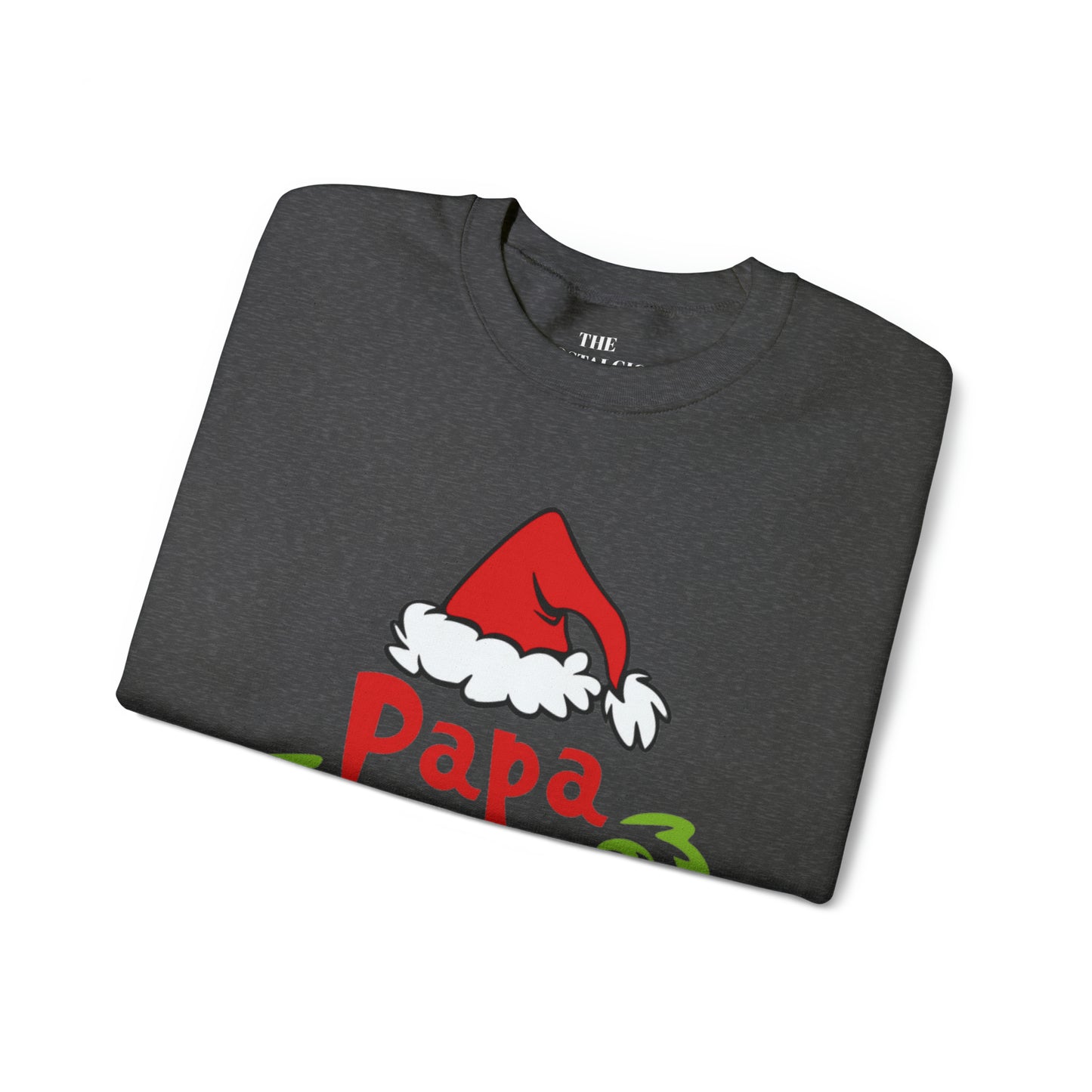 Papa Grinch Unisex Crewneck Sweatshirt