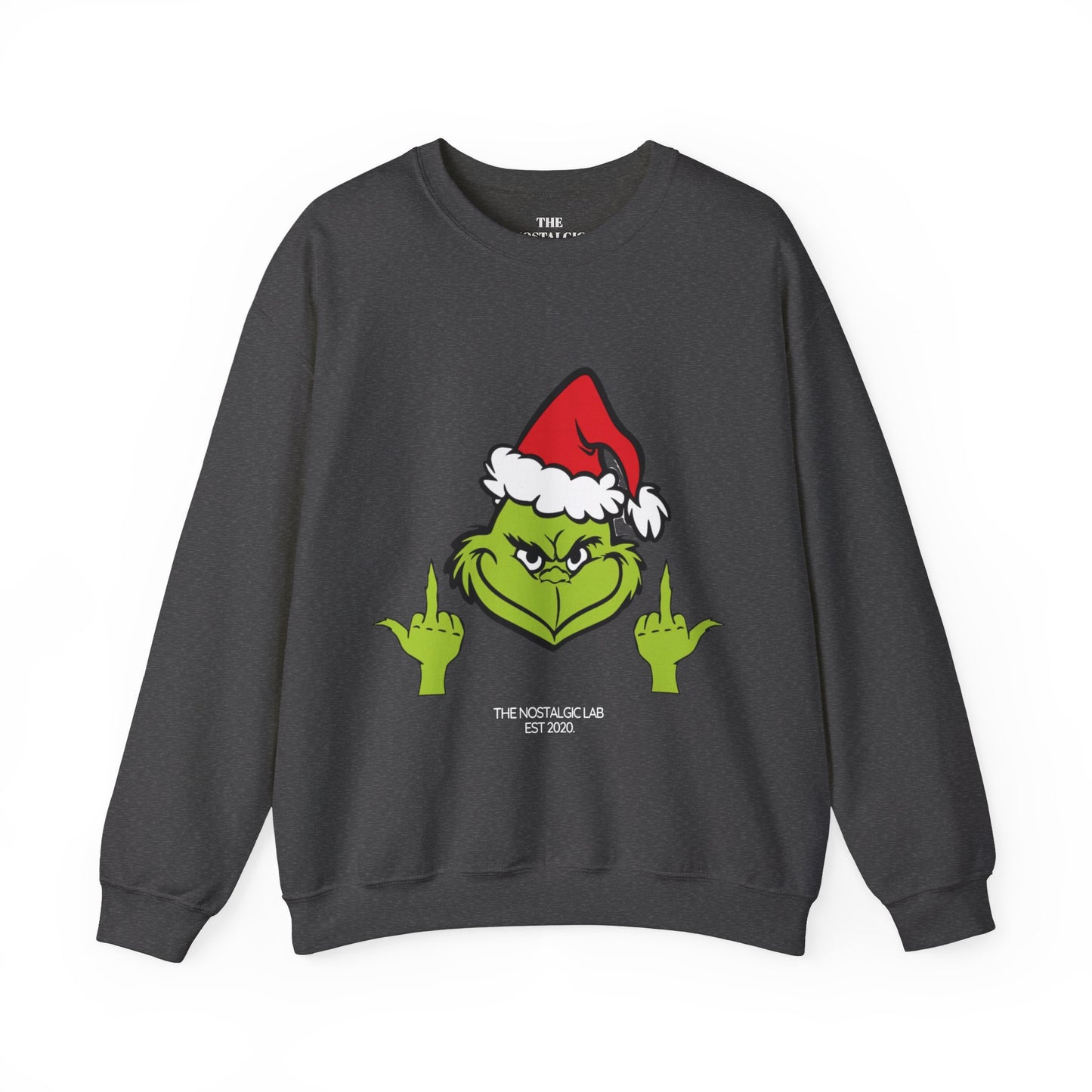Grinch Finger Unisex Crewneck Sweatshirt
