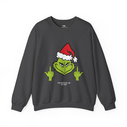 Grinch Finger Unisex Crewneck Sweatshirt