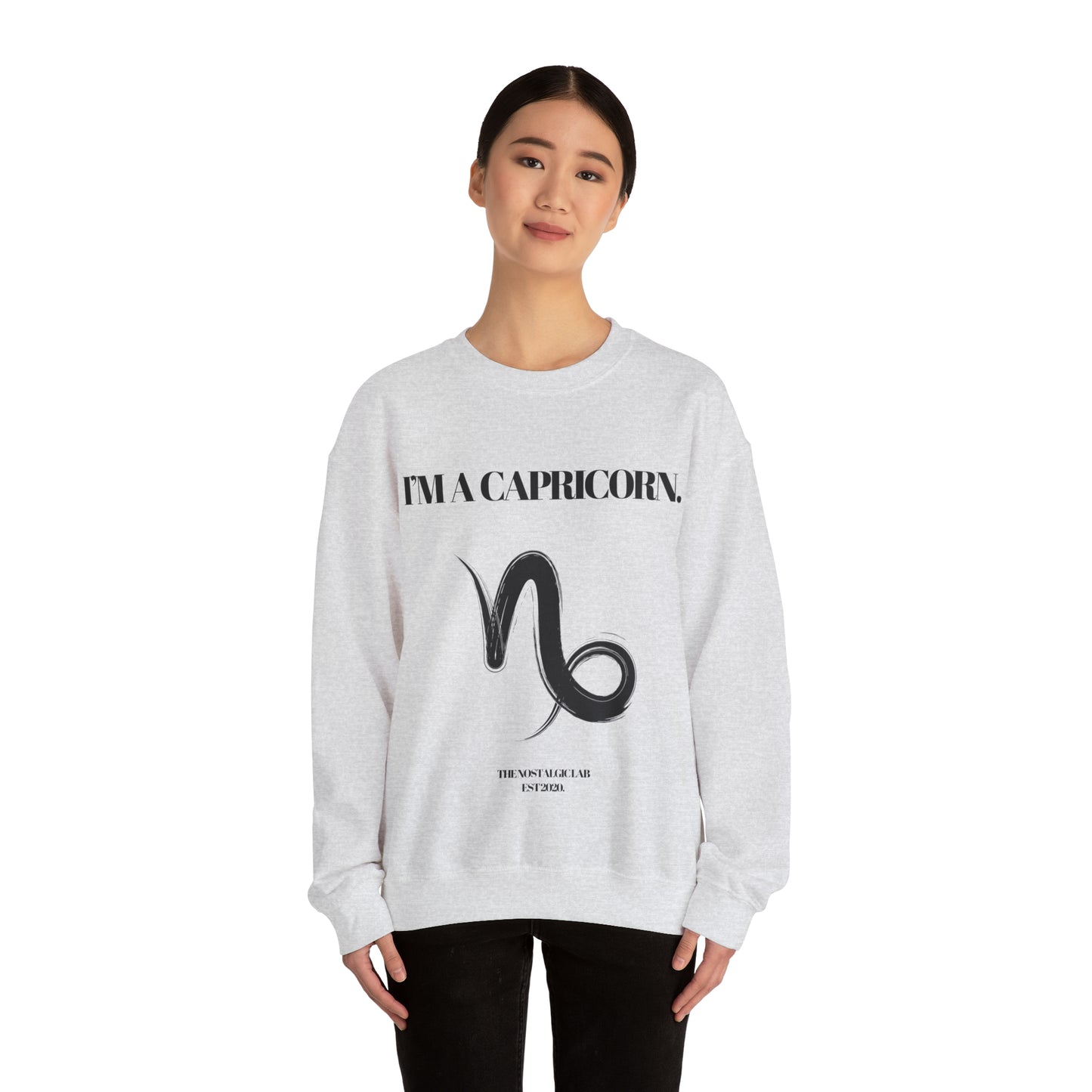 I'M A CAPRICORN Unisex Crewneck Sweatshirt