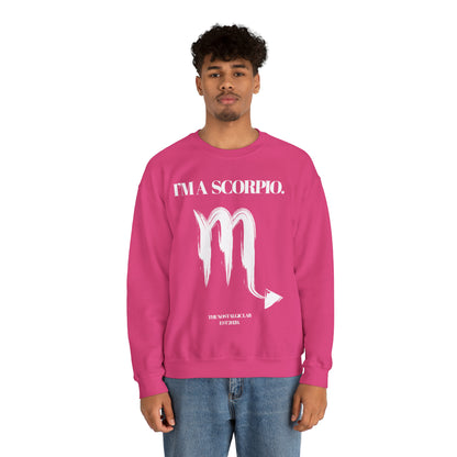 I'M A SCORPIO Unisex Crewneck Sweatshirt