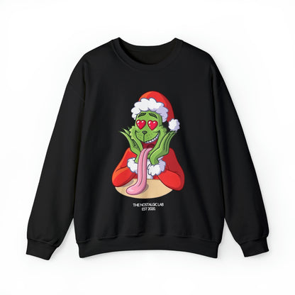 Grinch Heart Eyes Crewneck Sweatshirt