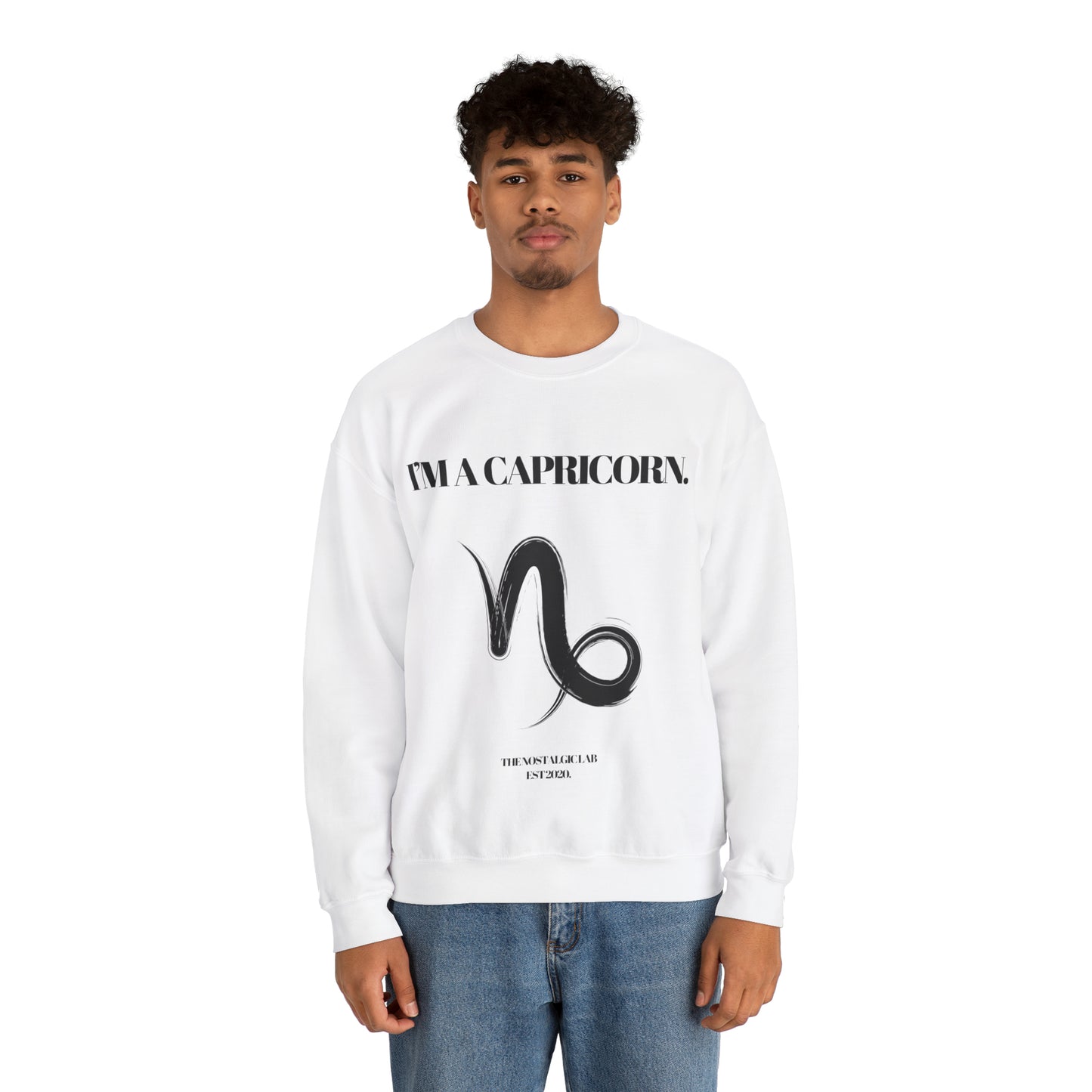 I'M A CAPRICORN Unisex Crewneck Sweatshirt