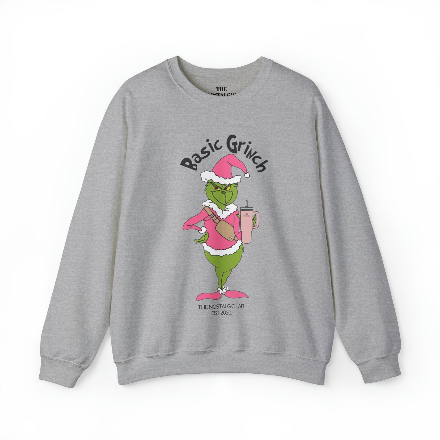 Basic Grinch Unisex Crewneck Sweatshirt