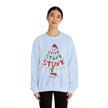 Stink Stank Stunk Grinch Unisex Crewneck Sweatshirt
