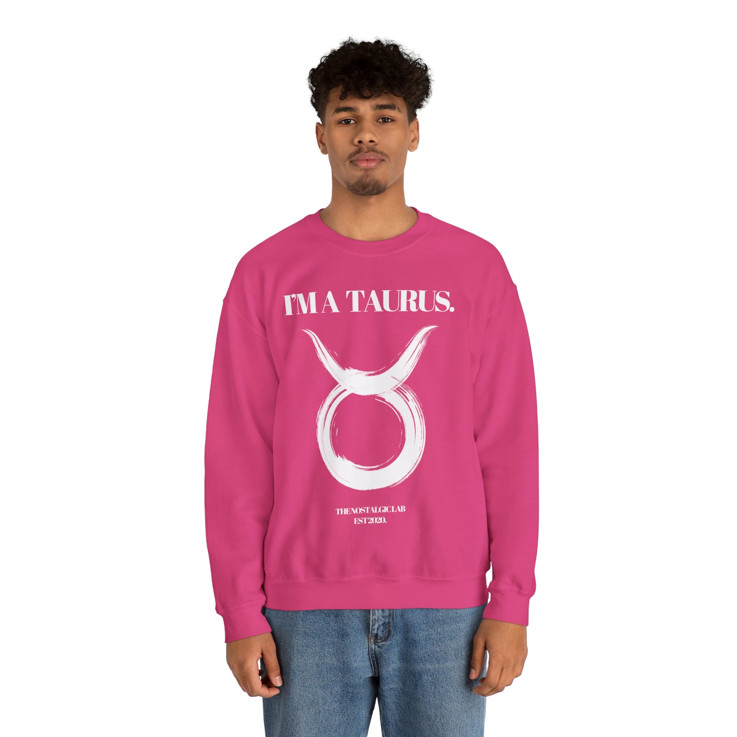 I'M A TAURUS Unisex Crewneck Sweatshirt