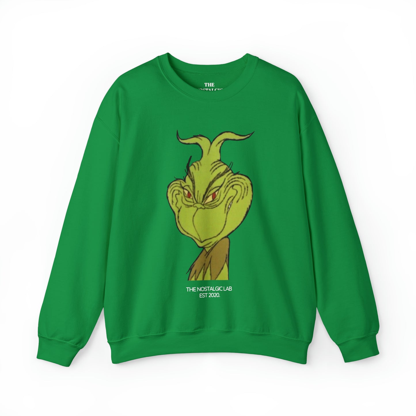 Grinchy Grin Unisex Crewneck Sweatshirt