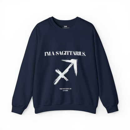 I'M A SAGITTARIUS Unisex Crewneck Sweatshirt