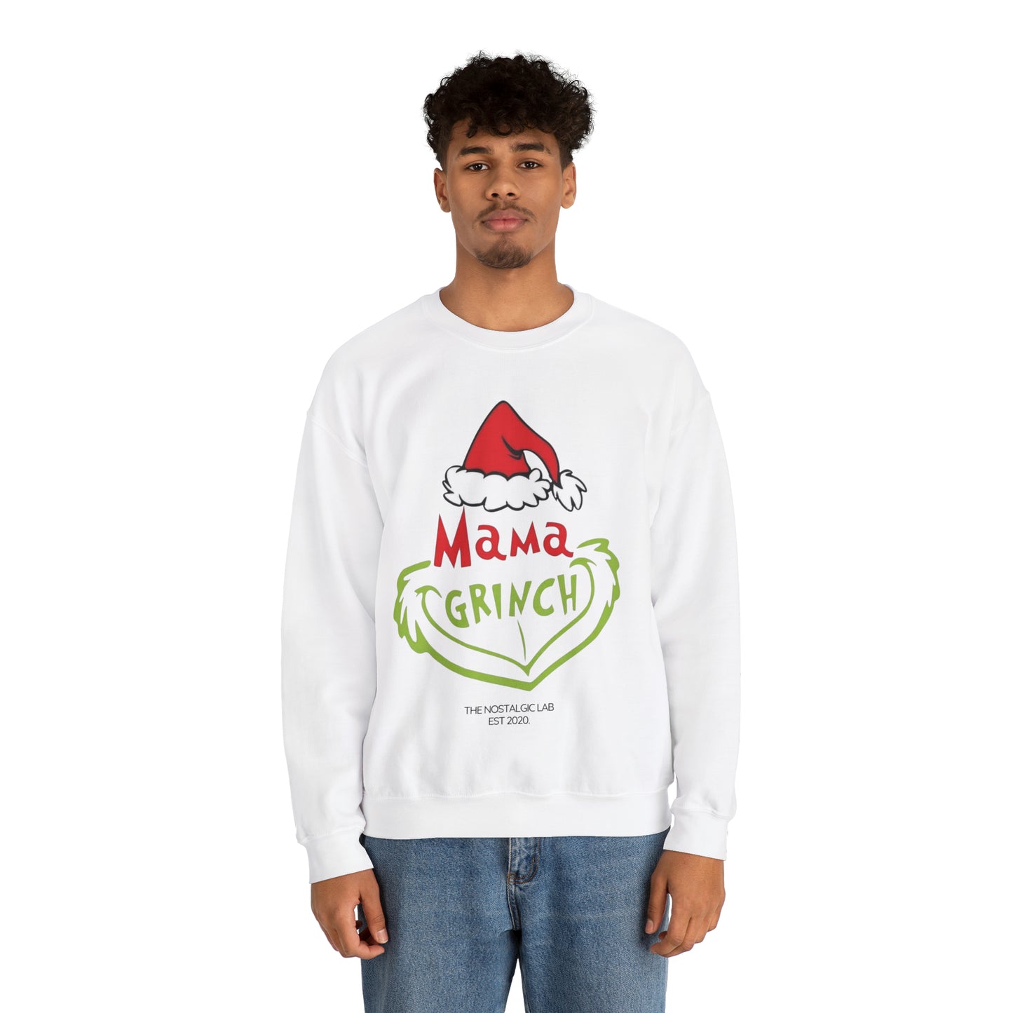 Mama Grinch Unisex Crewneck Sweatshirt