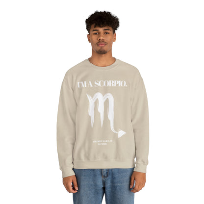 I'M A SCORPIO Unisex Crewneck Sweatshirt