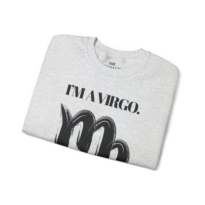 I'M AN VIRGO Unisex Crewneck Sweatshirt