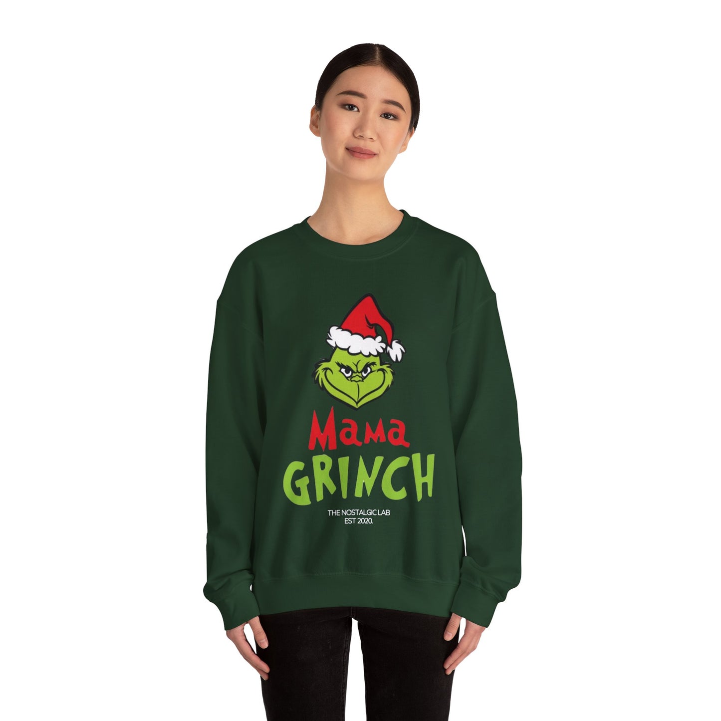 Mama Grinch Unisex Crewneck Sweatshirt