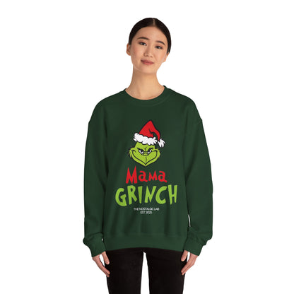 Mama Grinch Unisex Crewneck Sweatshirt