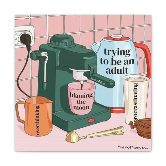 Girl Math Gallery Canvas