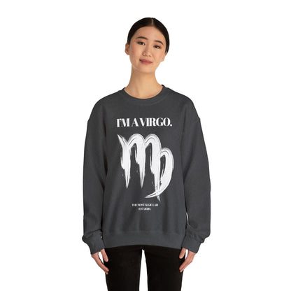 I'M AN VIRGO Unisex Crewneck Sweatshirt