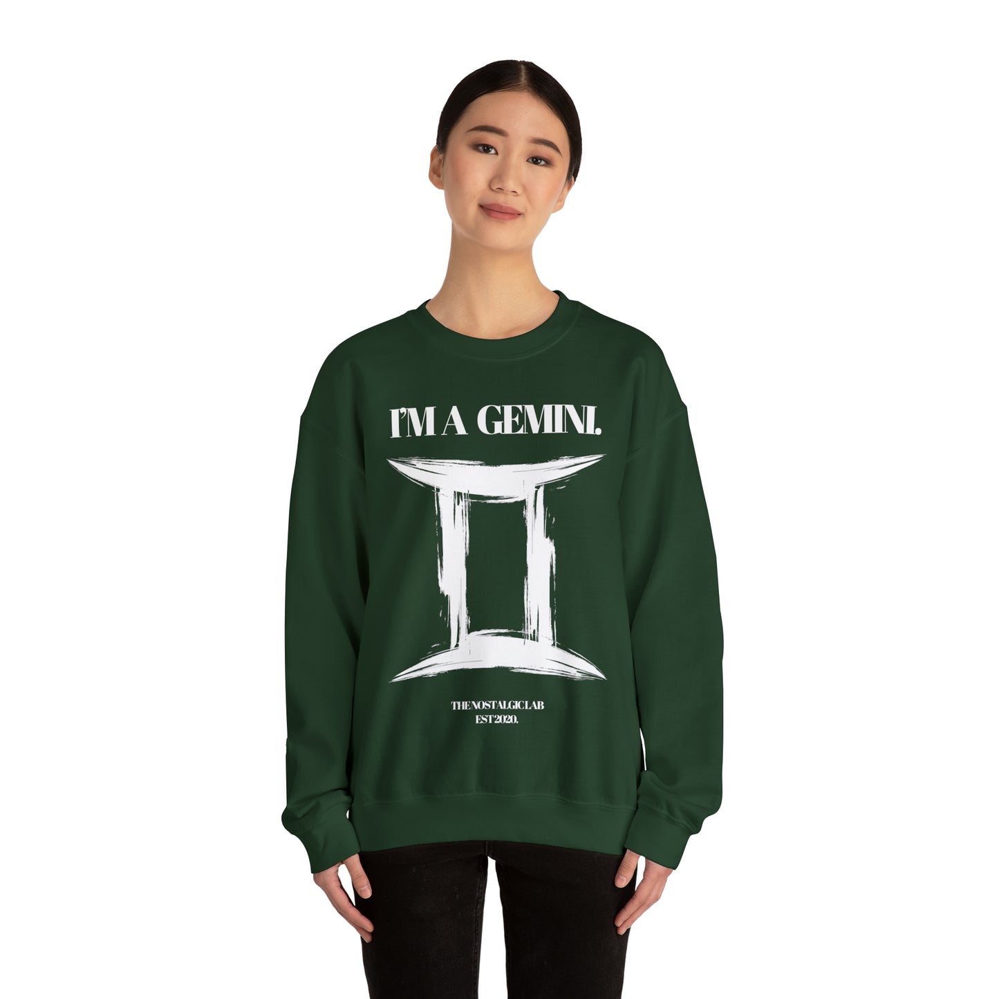 I'M A GEMINI Unisex Crewneck Sweatshirt