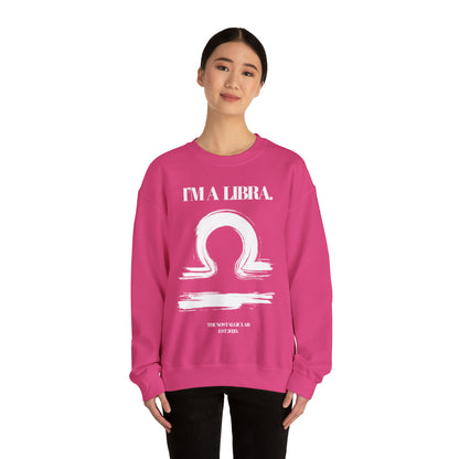 I'M A LIBRA Unisex Crewneck Sweatshirt
