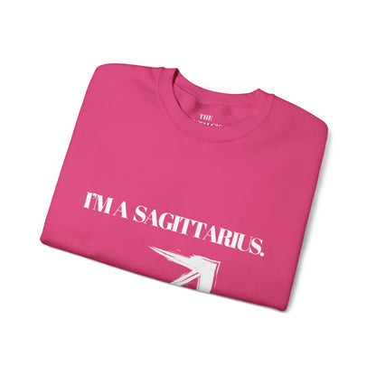 I'M A SAGITTARIUS Unisex Crewneck Sweatshirt