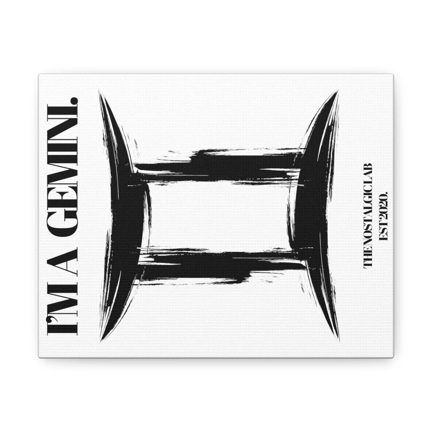 I'M A GEMINI Gallery Canvas