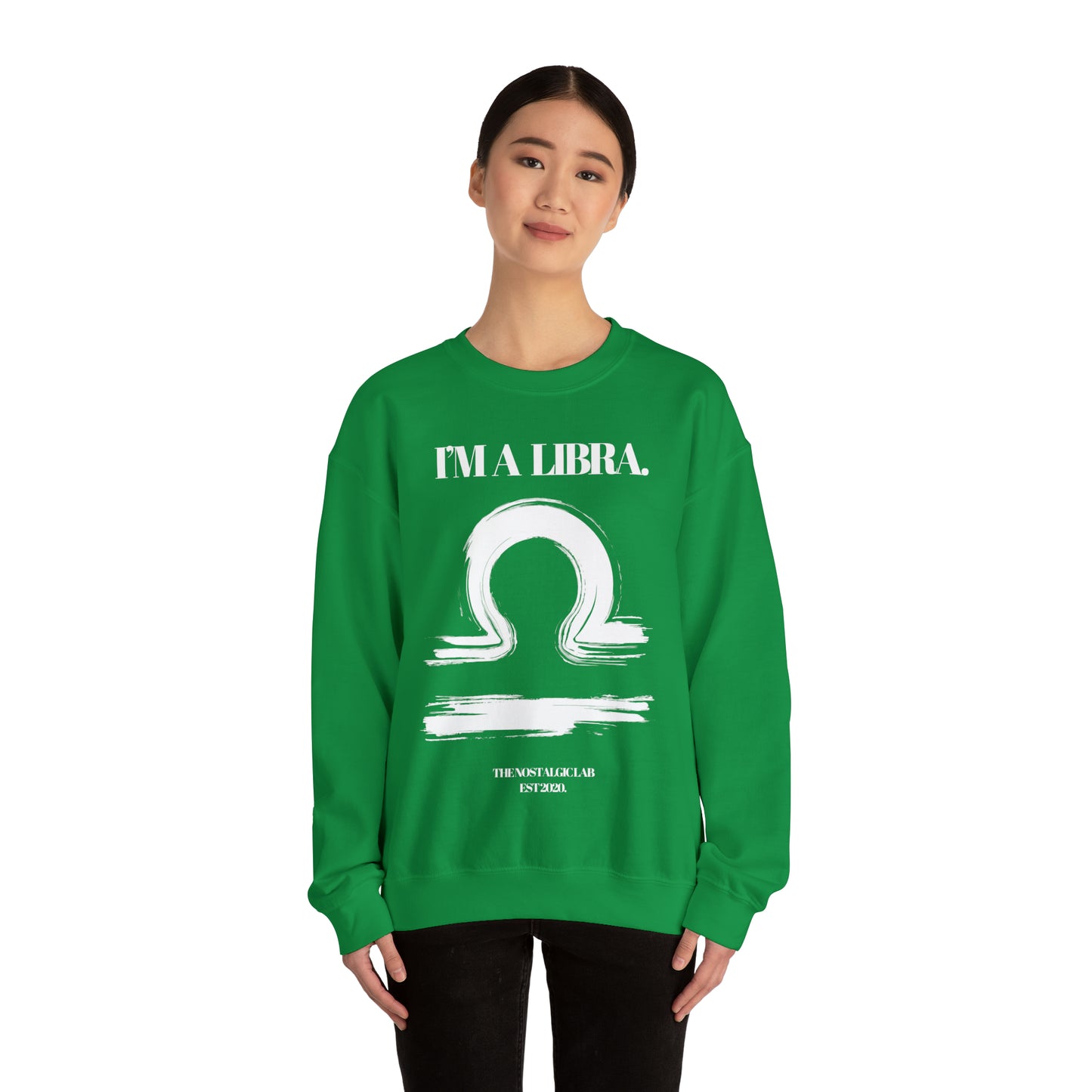 I'M A LIBRA Unisex Crewneck Sweatshirt