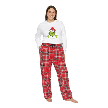 Women's Grinch Finger Pajama Set