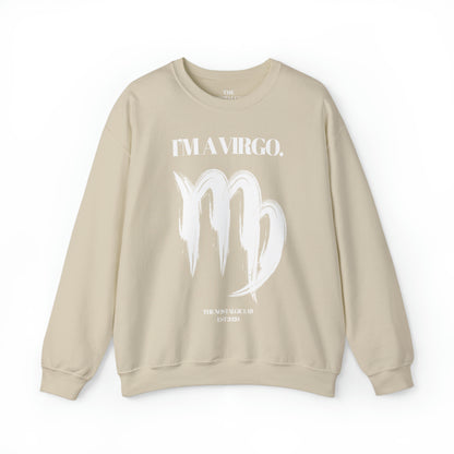 I'M AN VIRGO Unisex Crewneck Sweatshirt