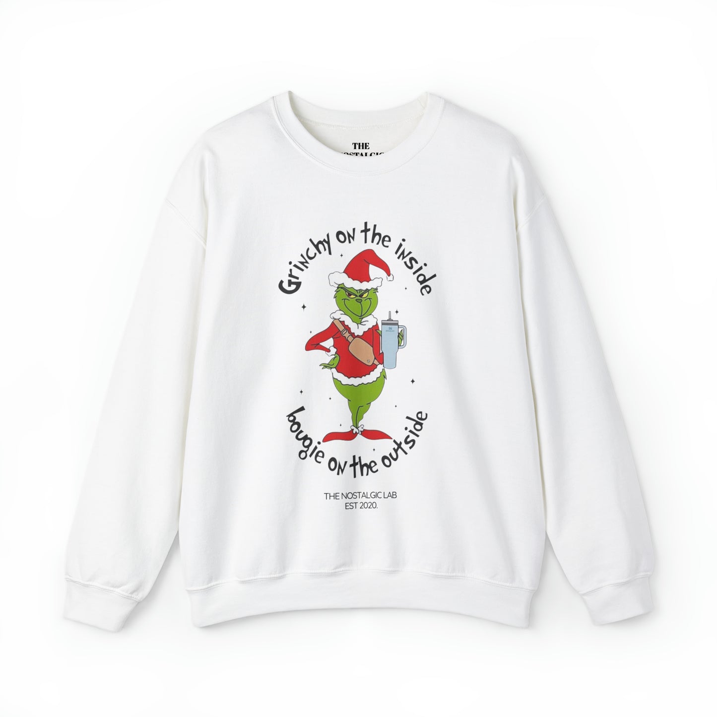 Bougie Grinch Unisex Crewneck Sweatshirt