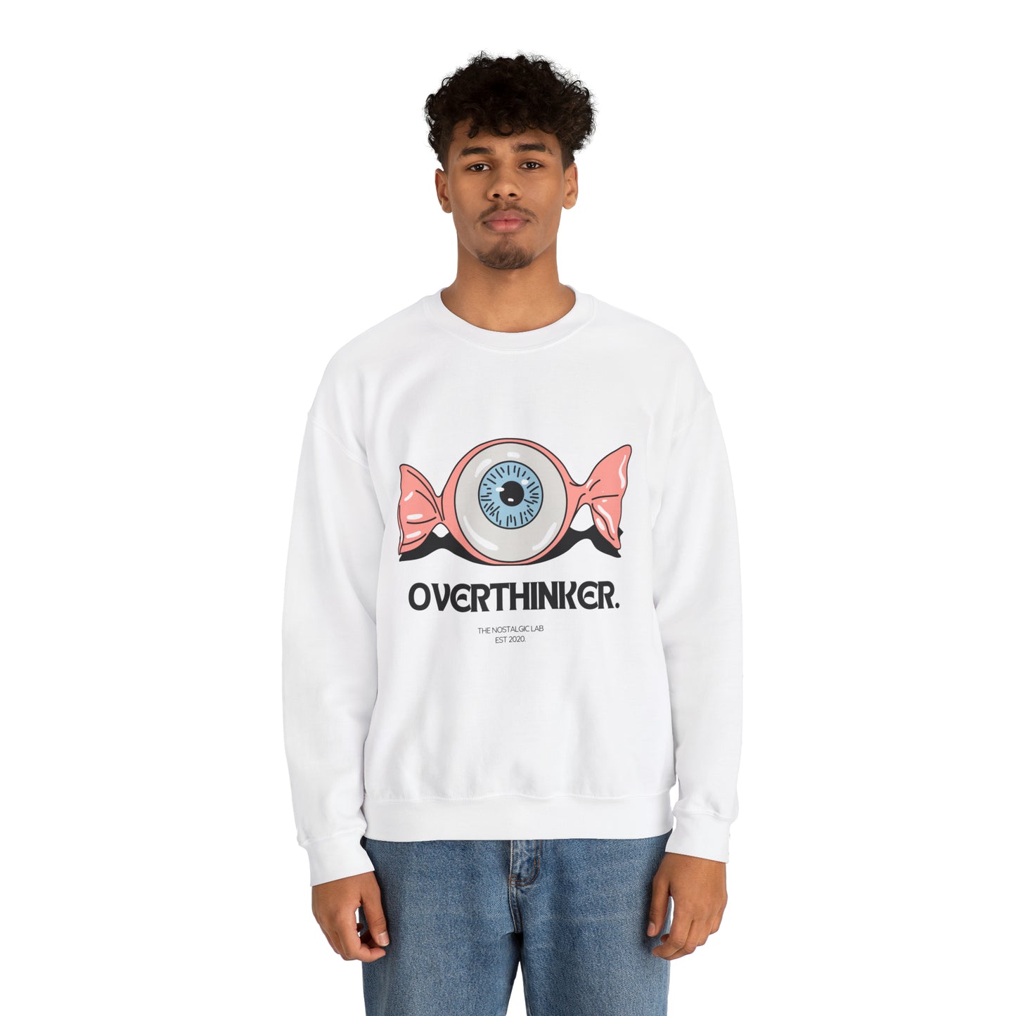 Overthinker Unisex Crewneck Sweatshirt