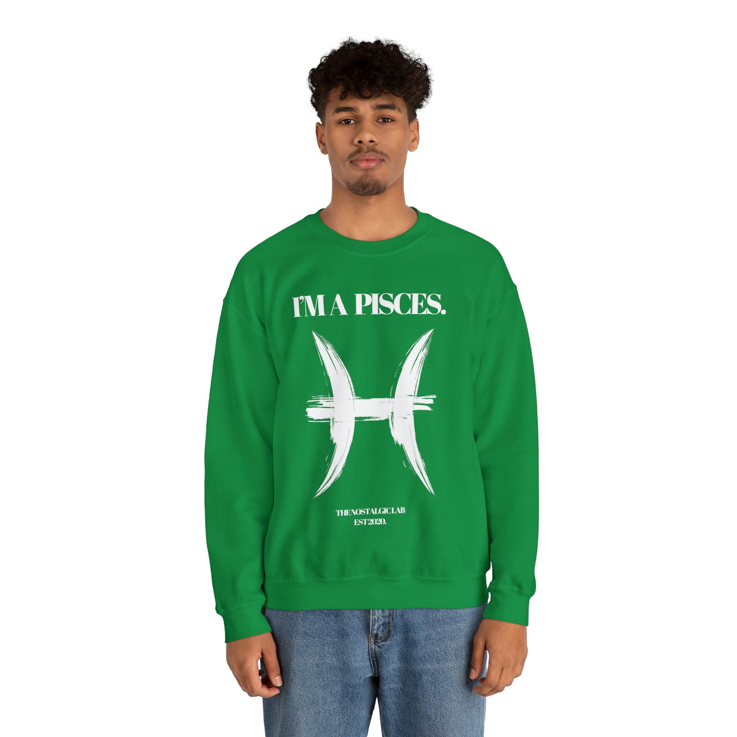 I'M A PISCES Unisex Crewneck Sweatshirt