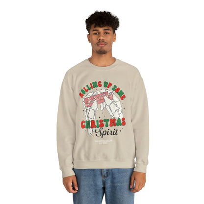 Rollin Christmas Spirit Unisex Crewneck Sweatshirt