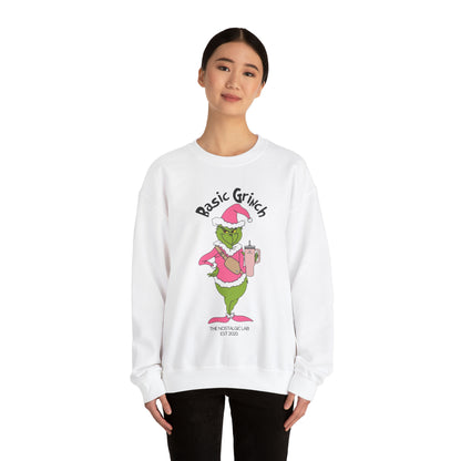 Basic Grinch Unisex Crewneck Sweatshirt