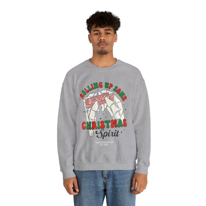 Rollin Christmas Spirit Unisex Crewneck Sweatshirt