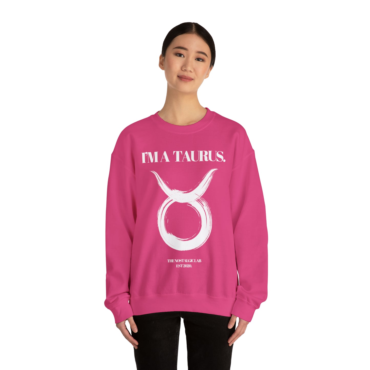I'M A TAURUS Unisex Crewneck Sweatshirt