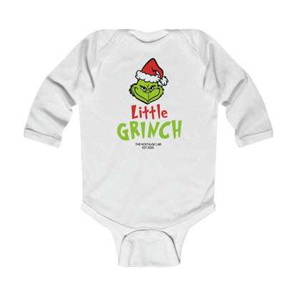 Little Grinch Infant Long Sleeve Bodysuit