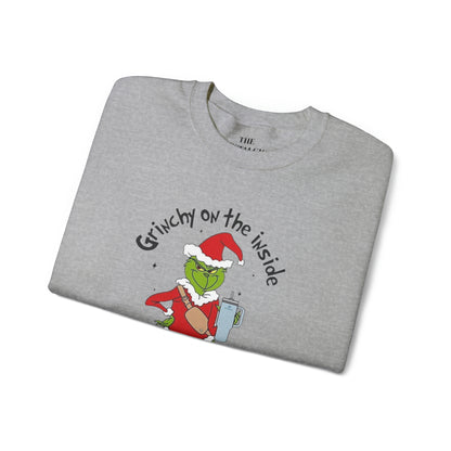 Bougie Grinch Unisex Crewneck Sweatshirt