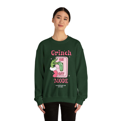 Grinch Mode Unisex Crewneck Sweatshirt