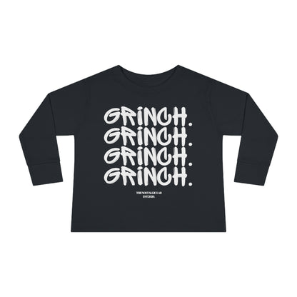 Grinch Graffiti Toddler Long Sleeve Tee