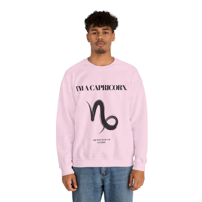 I'M A CAPRICORN Unisex Crewneck Sweatshirt
