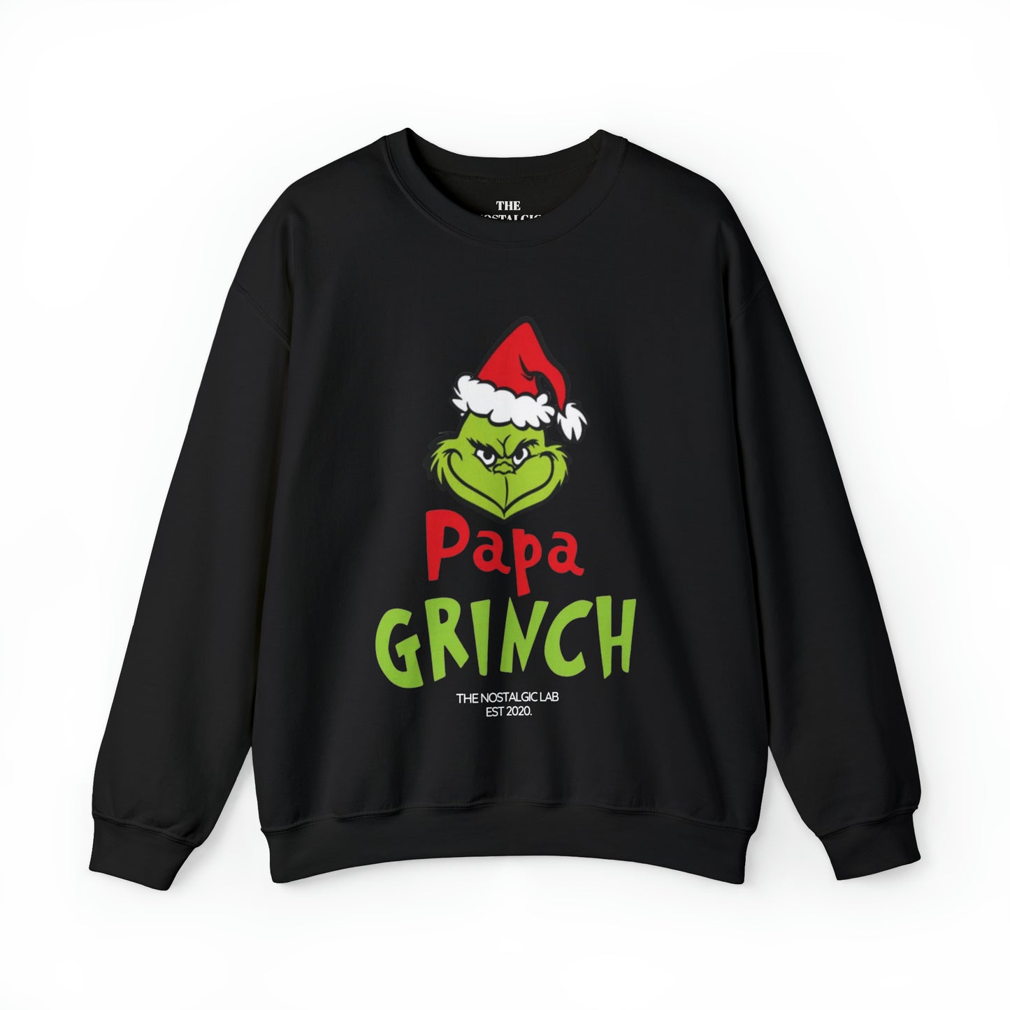 Papa Grinch Unisex Crewneck Sweatshirt