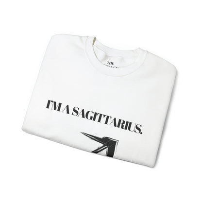 I'M A SAGITTARIUS Unisex Crewneck Sweatshirt