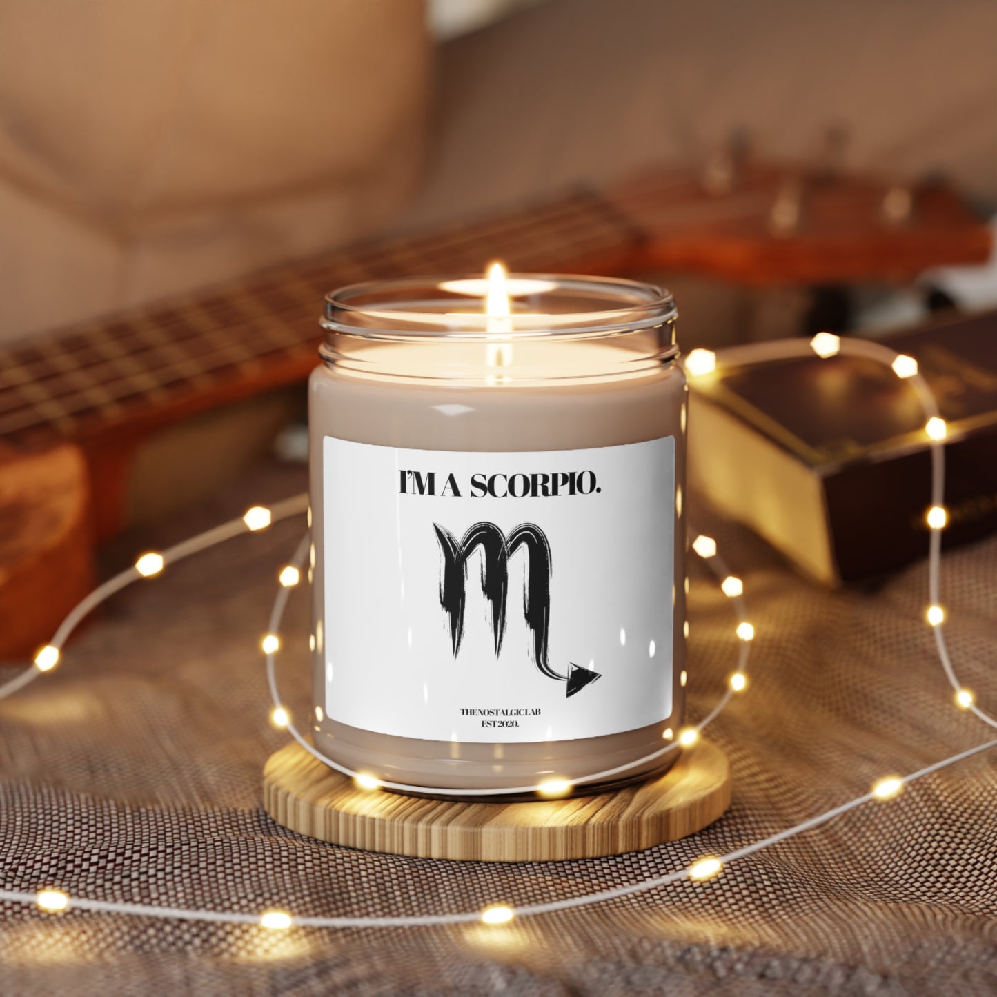 I'M A SCORPIO Candle