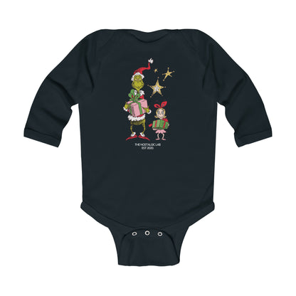 Grinch & Cindy Lou Infant Long Sleeve Bodysuit